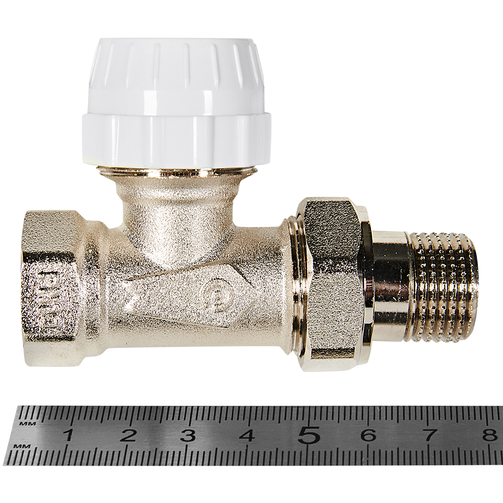 Клапан термостатический прямой Rommer 1/2