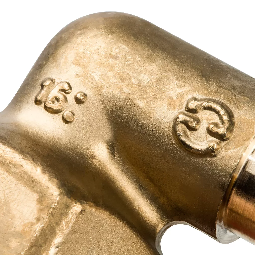 Угольник Stout ВР 16x3/4 для труб из сшитого полиэтилена