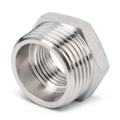 Футорка 1x3/4 никелированная Zeissler