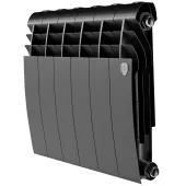 Биметаллический радиатор Royal Thermo BiLiner 350 Noir Sable 6 секций
