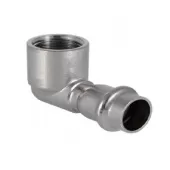 Пресс-угольник ВР 22x3/4 TIM из нержавеющей стали