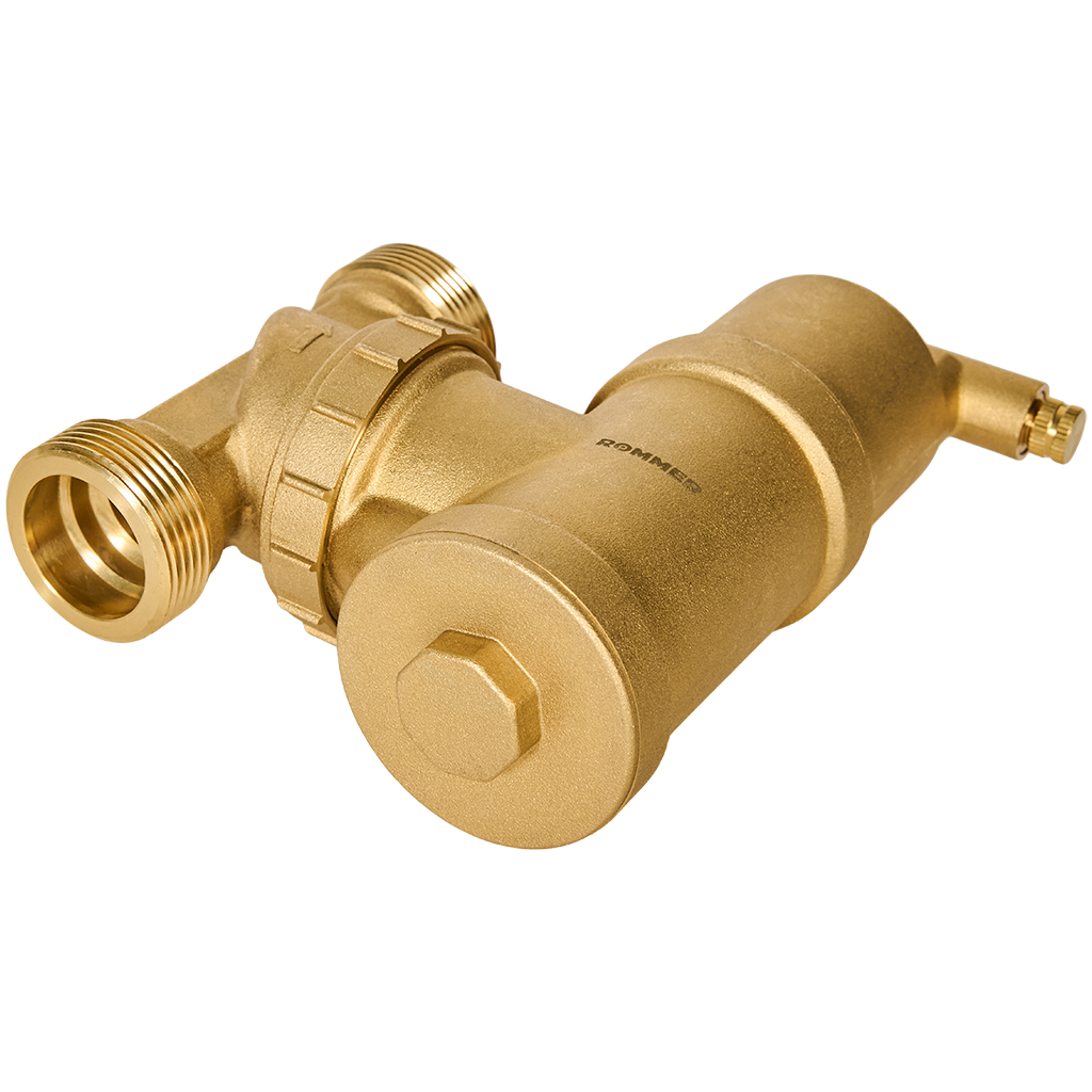 Сепаратор воздуха Rommer 1 1/4 ВР поворотный