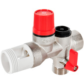 Группа безопасности бойлера Rommer 6 бар 3/4