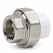 Муфта разъемная с внутренней резьбой Valfex 20х1/2 PP-R американка