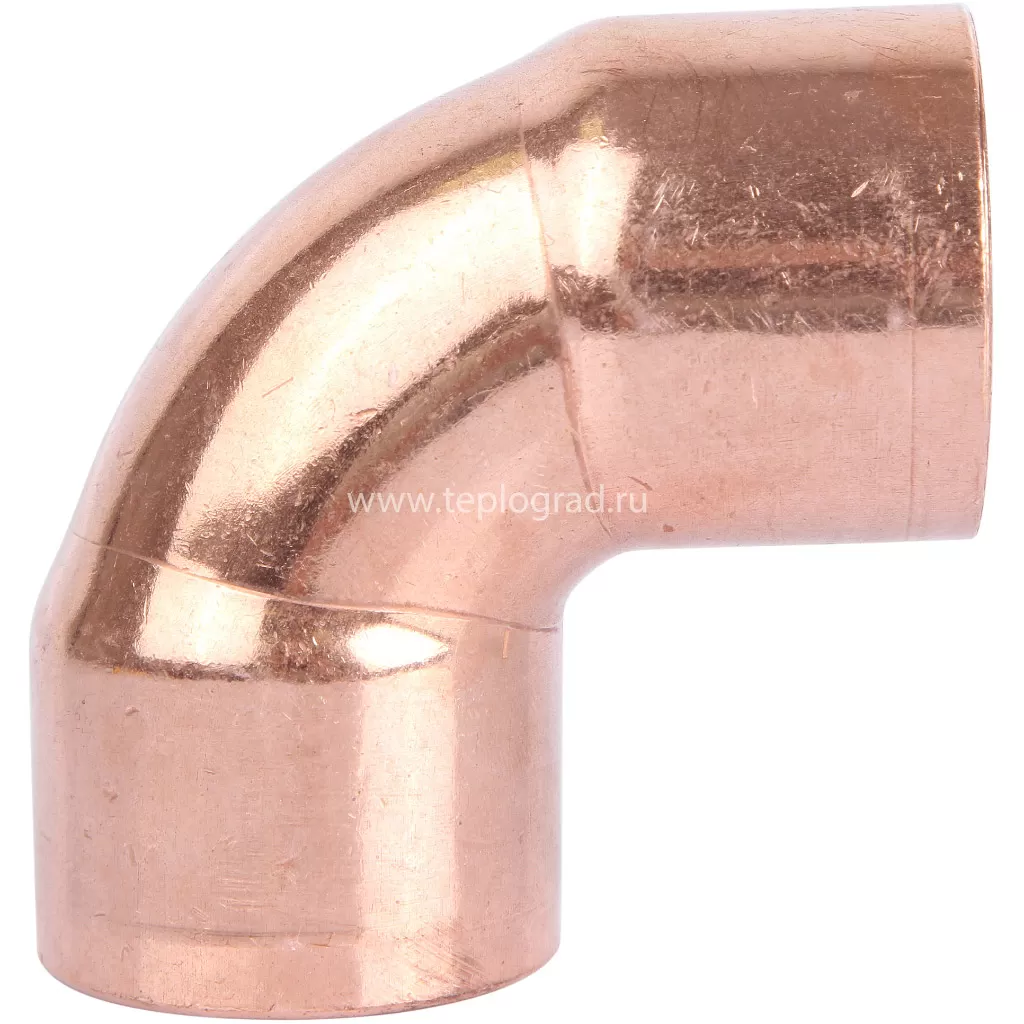 Угол 90° 35 ВП-ВП Sanha 5090, для медных труб под пайку 1509035