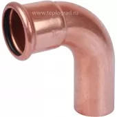 Отвод 90° 35 ВПр-НПр 6001A Sanha, для медных труб прессовой