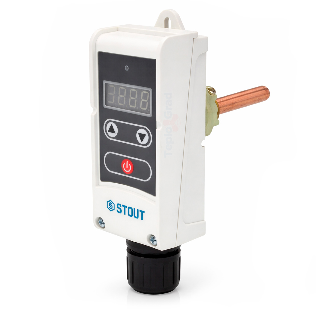 Термостат погружной электронный Stout 5-80°С