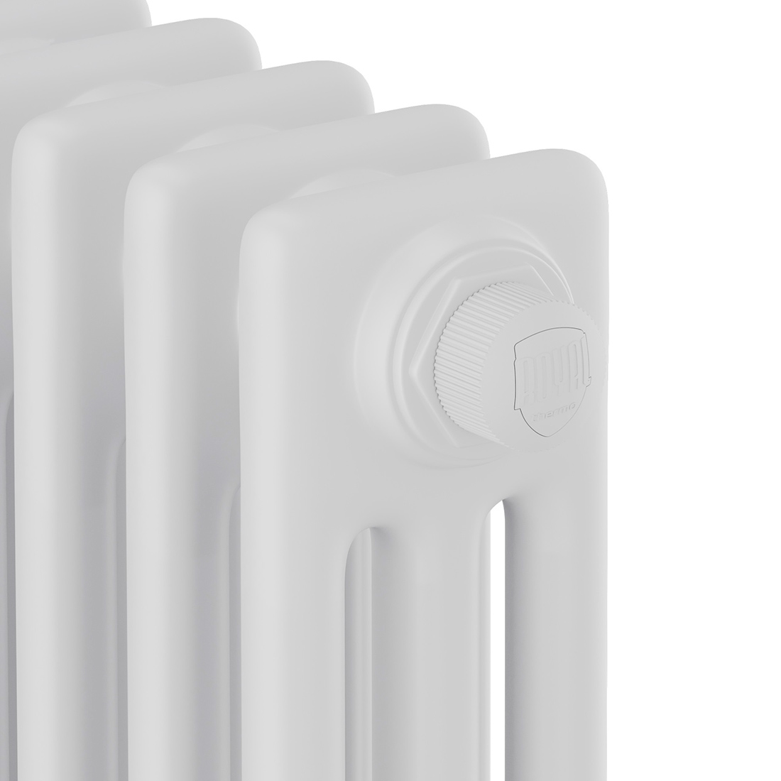 Стальной трубчатый радиатор Royal Thermo Insignia VC3180 8 секций, нижнее подключение (белый)