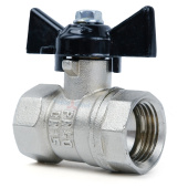 Кран шаровой Valfex DeltaPro ВВ 1/2, ручка бабочка