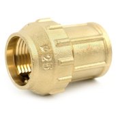 Муфта TIM с внутренней резьбой  25x3/4 для ПНД труб Муфта TIM с внутренней резьбой  25x3/4 для ПНД труб