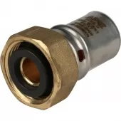 Пресс переходник с накидной гайкой Stout 3/4 x 20