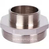 Ниппель переходной 3x2 НН никелированный Stout