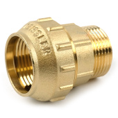 Муфта TIM с наружной резьбой 32x1 для ПНД труб Муфта TIM с наружной резьбой 32x1 для ПНД труб