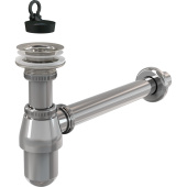 Сифон для раковины AlcaPlast A437 с донным клапаном