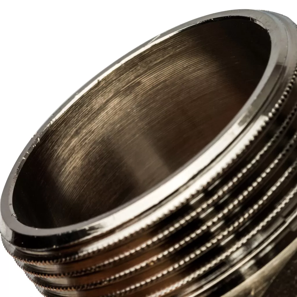 Ниппель переходной 1 1/2x1 1/4 НН никелированный Stout