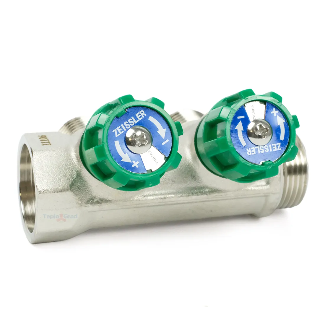 Коллектор TIM регулирующий под 45°, 3/4x1/2 на 2 выхода