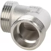 Угольник 1 НН никелированный Stout