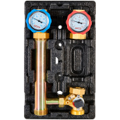 Насосная группа Rommer с трехходовым смесительным клапаном без насоса