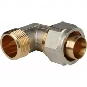 Угольник с наружной резьбой винтовой Stout 1x32