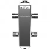 Гидрострелка Gidruss GRSS-40-20 (до 40 кВт, G 3/4, нерж. сталь) Гидрострелка Gidruss GRSS-40-20 (до 40 кВт, G 3/4, нерж. сталь)