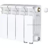 Биметаллический радиатор Rifar Base Ventil 200 4 секции с нижним подключением