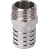 Штуцер 3/4x25 НР никелированный Stout