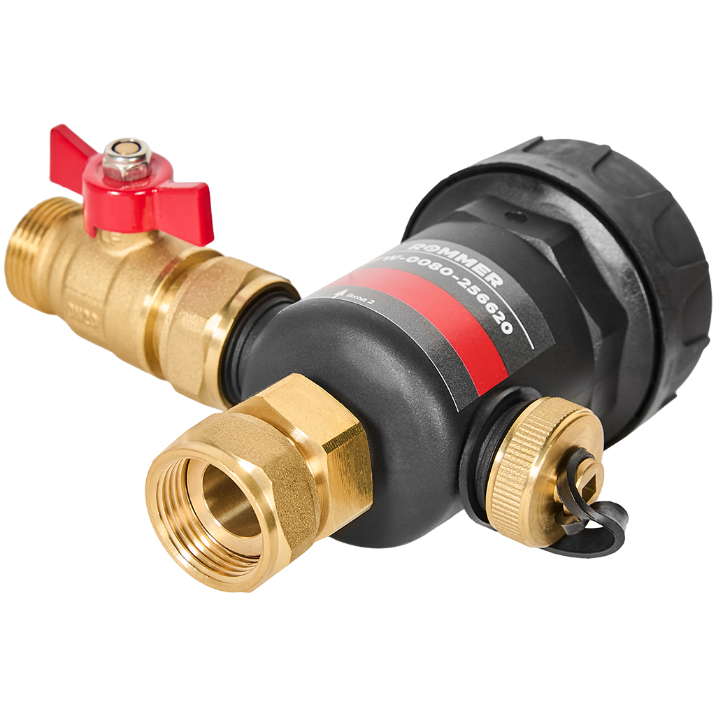 Сепаратор грязи (шлама) Rommer 3/4 для настенных котлов