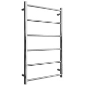 Электрический полотенцесушитель Stout JAZZ round 500x800 хром