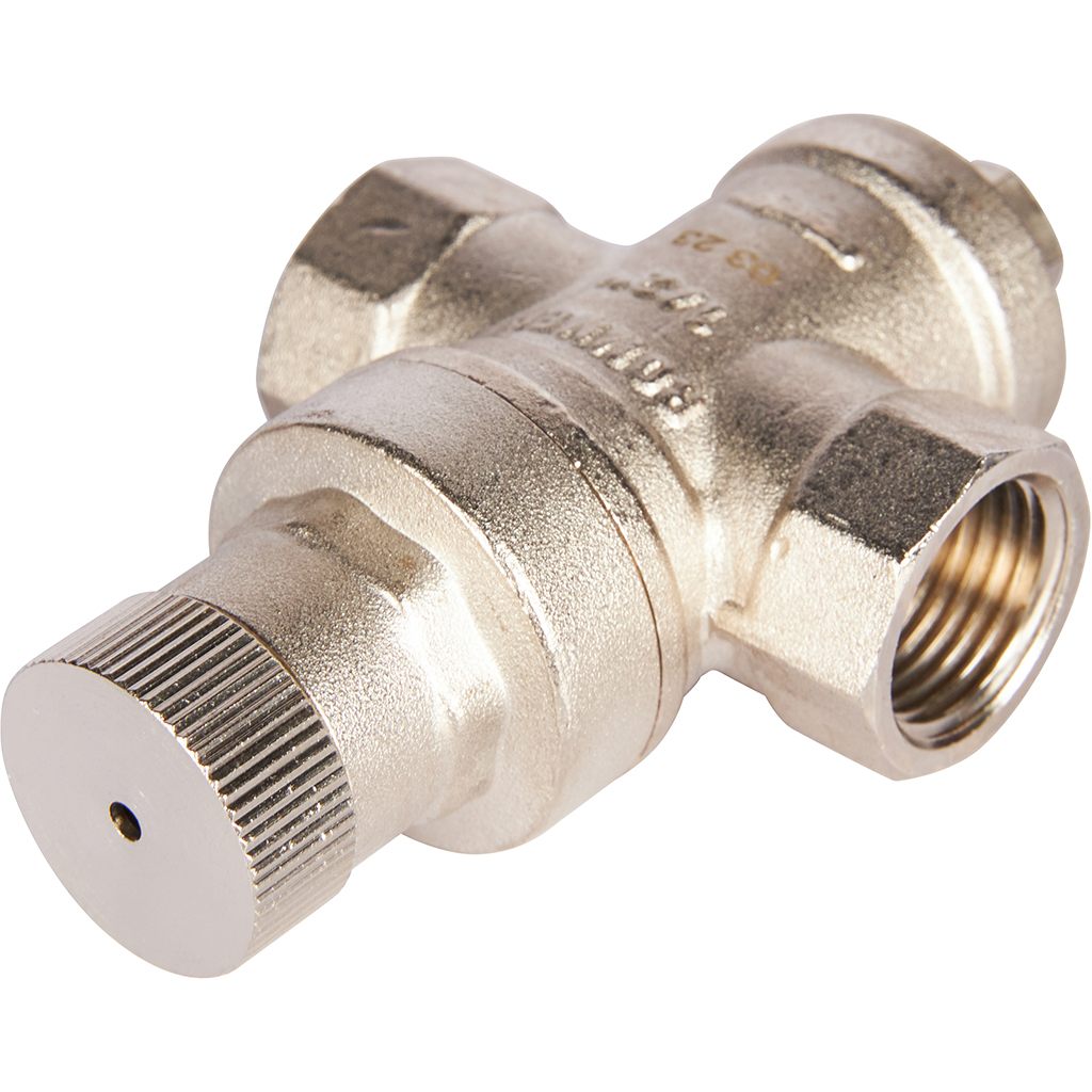 Редуктор давления Rommer 1/2 без выхода под манометр Редуктор давления Rommer 1/2 без выхода под манометр