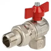 Шаровой кран Itap угловой со сгоном НР-ВР Ideal 298 1/2