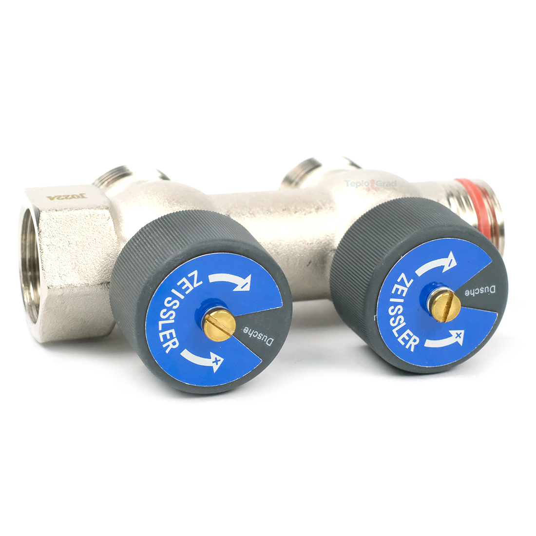 Коллектор распределительный Zeissler 3/4x3/4 на 2 выхода