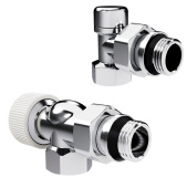 Набор термостатический осевой Royal Thermo Design 1/2" М30х1,5 (хром) Набор термостатический осевой Royal Thermo Design 1/2" М30х1,5 (хром)