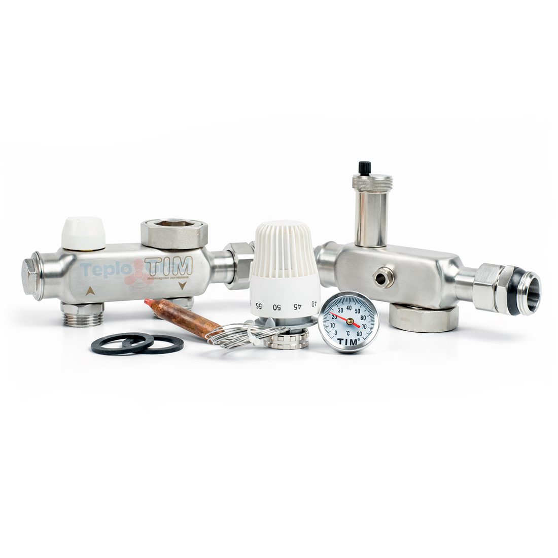 Насосно-смесительный узел TIM JH-1040S для теплого пола