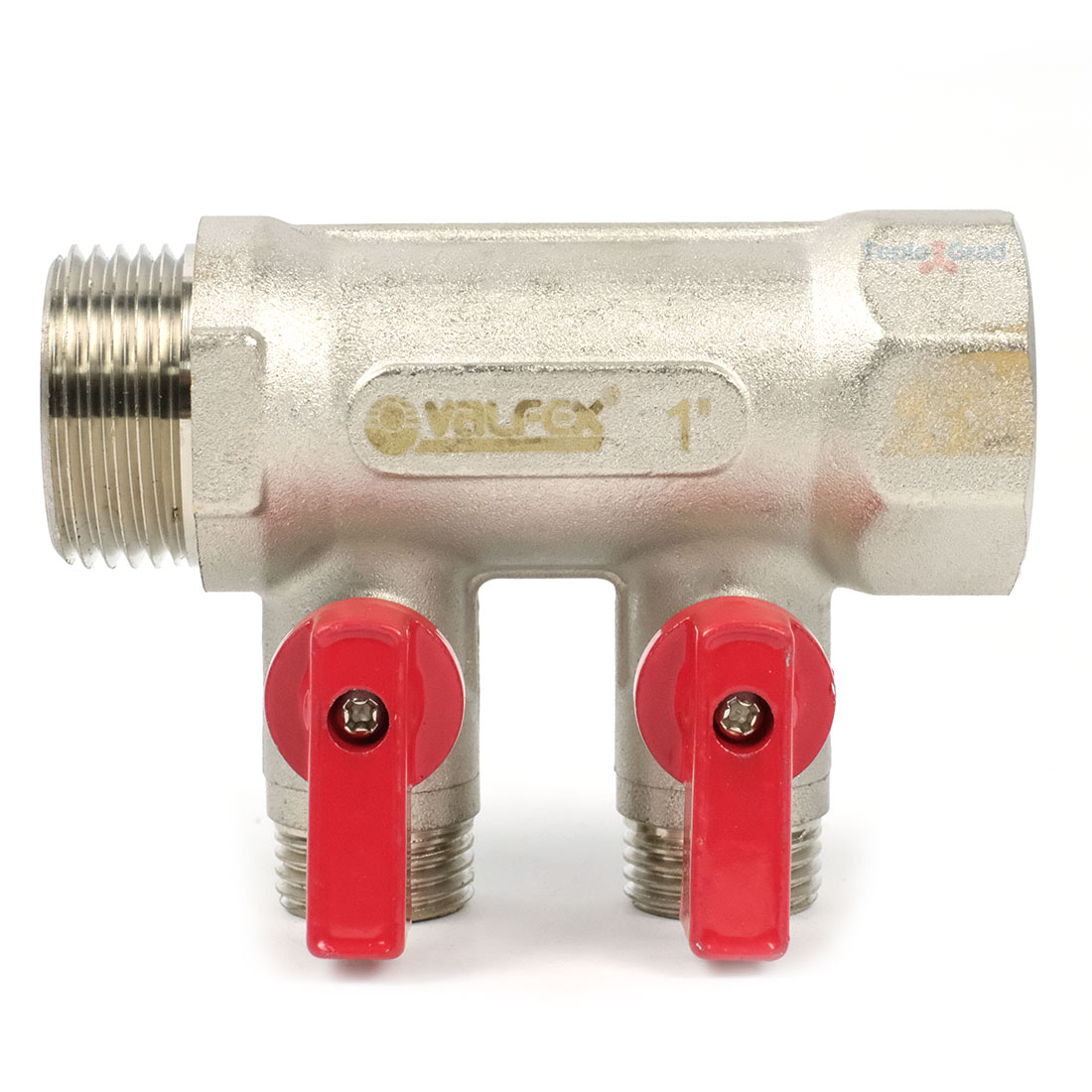 Коллектор Valfex с шаровыми кранами 1x1/2 на 2 выхода