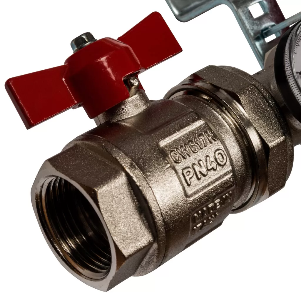 Коллектор из нержавеющей стали Stout в сборе с расходомерами 12 выходов Коллектор из нержавеющей стали Stout в сборе с расходомерами 12 выходов