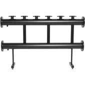 Распределительный коллектор Gidruss MK-2000-3x65F (2 мВт, 2 магистр. подкл. DN150, 3 конт. DN65 вверх)