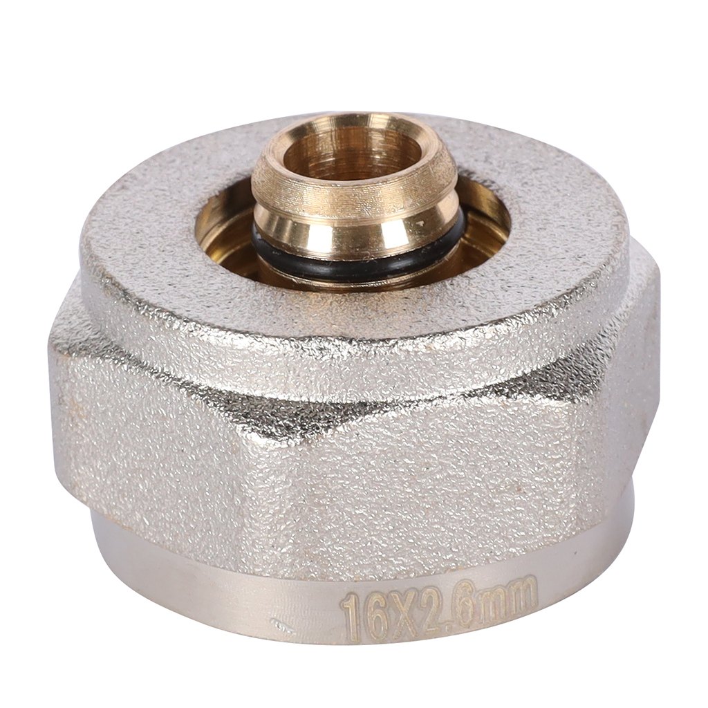 Фитинг компрессионный Rommer для труб PEX-AL-PEXc 16x2,6x3/4