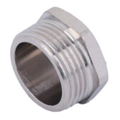 Заглушка 1/2 НР никелированная Zeissler