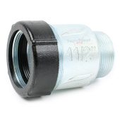 Обжимное соединение из ковкого чугуна Zeissler НР 1 1/2 Обжимное соединение из ковкого чугуна Zeissler НР 1 1/2