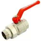 Кран шаровой Uni-fitt Etalon с американкой  НВ 1 1/2, ручка рычаг Кран шаровой Uni-fitt Etalon с американкой  НВ 1 1/2, ручка рычаг