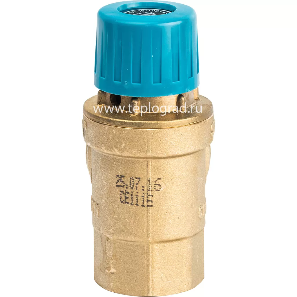 Предохранительный клапан Watts SVW 10-1, 10 бар для системы водоснабжения