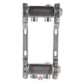 Коллектор Rommer для радиаторной разводки на 2 выхода