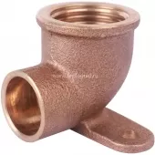 Настенная водорозетка 15x1/2 Sanha 4472g, бронза 144721512