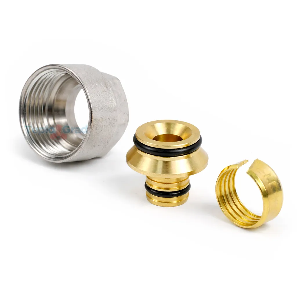 Резьбозажимное соединение TIM 16х2.0 - G 3/4" для металлопластиковых труб