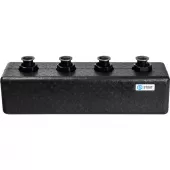 Стальной распределительный коллектор Stout на 2(3) отопительных контура в теплоизоляции DN 25