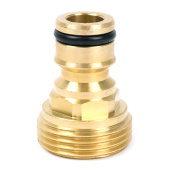 Штуцерный адаптер TIM 3/4 для быстросъема с наружной резьбой из латуни