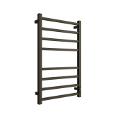 Электрический полотенцесушитель Stout FORTE quadro 500x800 черный матовый