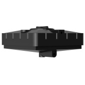 Бак для душа Акватек 240 литров черный 1100x1100