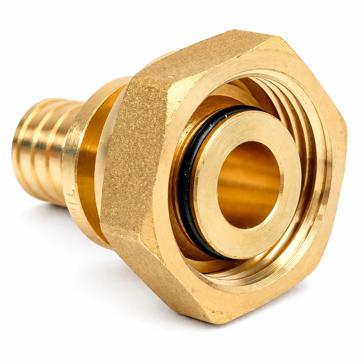 Муфта TIM с накидной гайкой 16(2.0)x3/4 евроконус