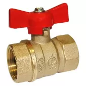 Шаровой кран Галлоп ВР-ВР 3/4 ручка бабочка, серия Стандарт 230